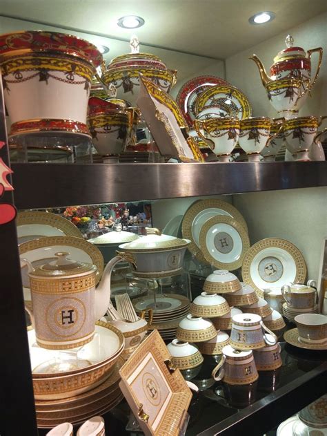 hermes fine china set